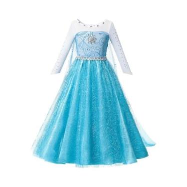 Imagem de Fantasia De Princesa Para Meninas, Vestido Para Festa De Aniversário E