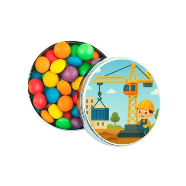 Imagem de Latinha Lembrancinha Personalizada Grua