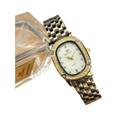 Imagem de Relógio Clássico Feminino De Quartzo Prateado, Relógio De Pulso De Mod