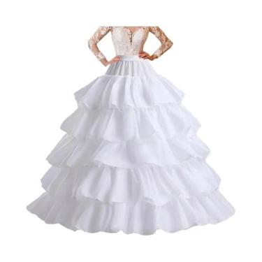 Imagem de Saia De Crinolina Para Vestido De Noiva, Vestido De Baile E Vestido De
