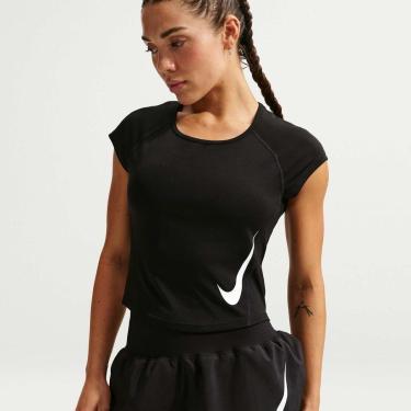 Imagem de Camiseta Cropped Dri-FIT Nike Tempo Swoosh Feminina-Feminino