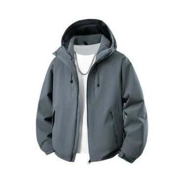 Imagem de Jaqueta Masculina Impermeável E À Prova De Vento Para Caminhadas, Esca