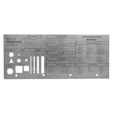 Imagem de Régua de Medidas Clássicas - Importado