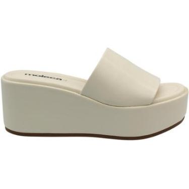 Imagem de Tamanco Slide Anabela Moleca Napa Turim Feminino-Feminino
