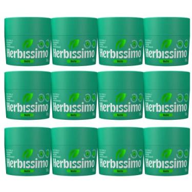 Imagem de Kit 12 Desodorante Cremoso Neutro Herbíssimo 55G - Dana