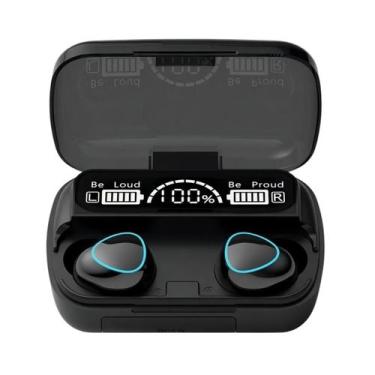 Imagem de Fone Bluetooth TWS Sem Fio Case Display Digital LED - MDM