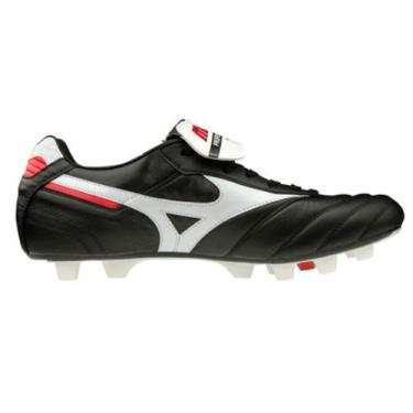 Imagem de Chuteira Campo Mizuno Morelia Japan MD 2 - Preto+Branco, 39