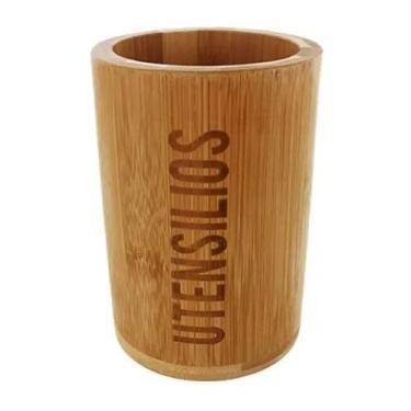 Imagem de Porta Utensílios Ecokitchen Mimo Style Bambu