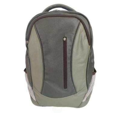 Imagem de Mochila Couro Executiva Notebook Unissex Engls E819, Verde