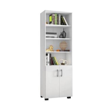Imagem de Livreiro Multiuso Organizador 2 Portas Pequenas 4 Prateleira - - Lumie