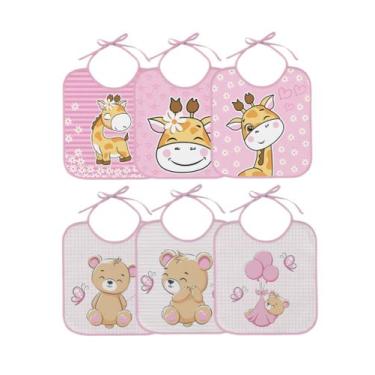 Imagem de Bababor Bebe Kit 6 Unidades Forro Impermeável PVC 100% Algodão Cor:6 U