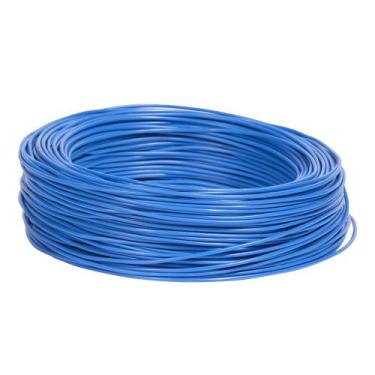 Imagem de Cabo flexível remoto technoise 100% cobre azul 0.75 mm rolo 100 metros