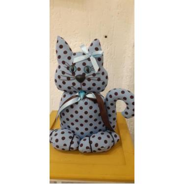 Imagem de Peso de porta gato - Artesanal