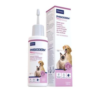 Imagem de Phisioderm Limpador Auricular 100ML - VIRBAC - VIRBAC PET