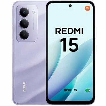 Imagem de Redmi 15 - Global - 8 GB + 256 GB - Preto