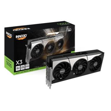 Imagem de Gpu INNO3D Geforce RTX 5090 X3 32GB 512-BIT GDDR7 N50903-32D7-17593928
