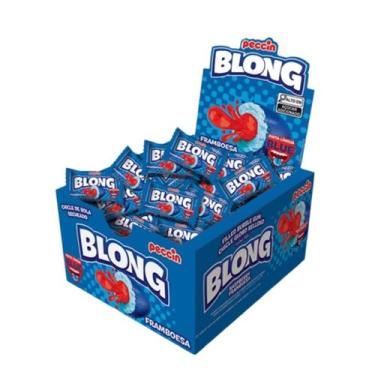 Imagem de Chiclete blong blue cx 200 g 40 un