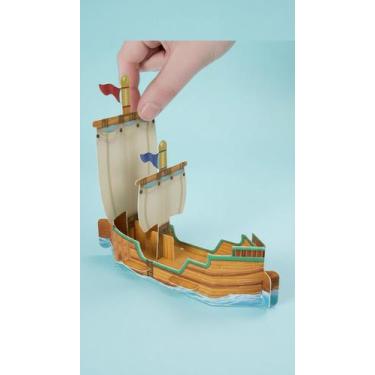 Imagem de Barco de Brinquedo 3D Interativo - Congratulations Store
