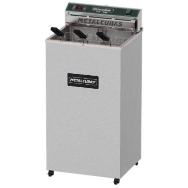 Imagem de Fritadeira Elétrica Zona Fria Metalcubas 18 Litros 8000W 220V FOE 18 P