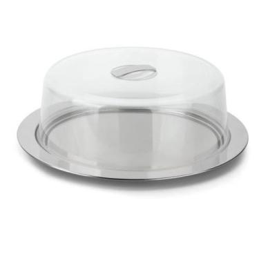 Imagem de Prato Bolo Vision 32cm Com Cupula Forma, UNICA