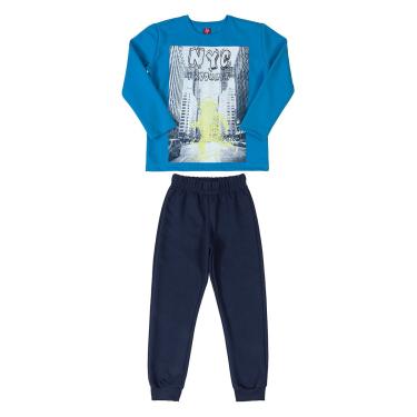 Imagem de Conjunto Moletom Bee Loop Blusão Skate Masculino-Masculino