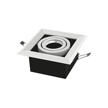 Imagem de Taschibra TD 22/1 02060009-17. Luminária Embutir para MR16. 50 W. Branco Bivolt