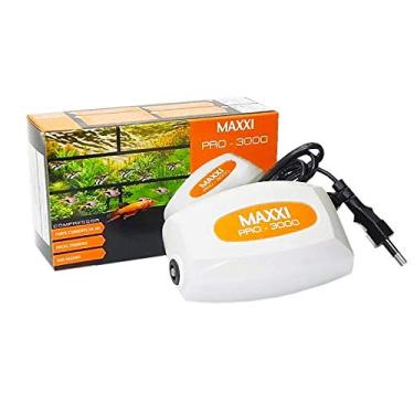 Imagem de Compressor de Ar Maxxi Pro-3000 3,5W Para Aquário até 75L 220V Maxxi Power Para Peixes