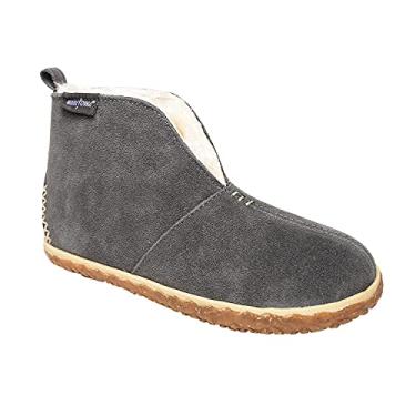 Imagem de Minnetonka Pantufa feminina Tucson de camur a forrada para ambientes internos e externos, Carv o, 8
