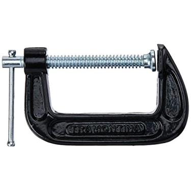 Imagem de Tramontina 43190003, Grampo Tipo C Sargento 3", Preto
