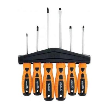 Imagem de Chave Fenda e Phillips Jogo SPARTA (6pç) - Cod. 1178255