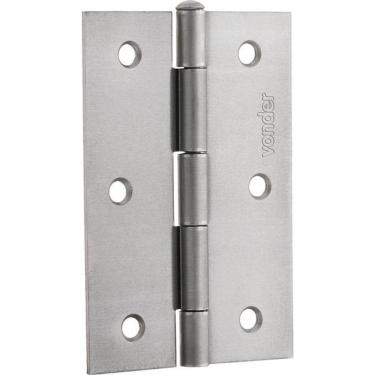 Imagem de Dobradiça Para Portas 3.1/2" Ferro Polido - Vonder