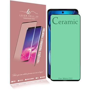 Imagem de 2 Películas Cerâmica Flexível 9d Grossa Compativel Moto E32 XT2227 6.5 - Luiza Cell25