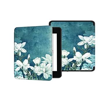 Imagem de Capa fina para Kindle Oasis 2017 9ª geração 2019 10ª geração Kindle Oasis – Capa impermeável com despertar/hibernação automática