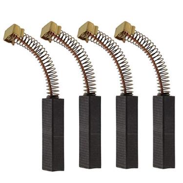 Imagem de 2 pares de aspiradores de pó escovas de carbono 30 x 11 x 6 mm compatível com motor de aspirador de pó Miele S200 S300 S500 Serie