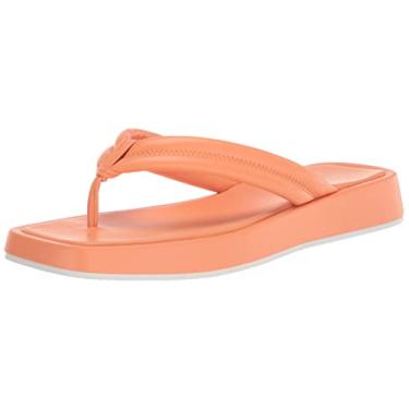 Imagem de Nine West Calçado Feminino Efee3 Chinelo, Laranja, 10