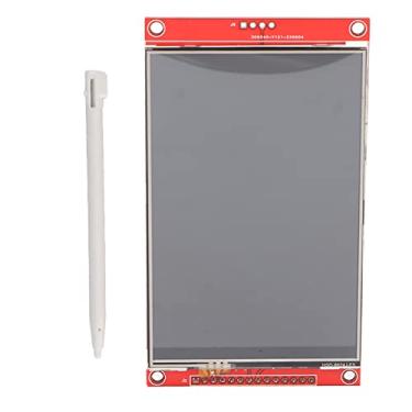 Imagem de Display LCD TFT SPI de 4 Polegadas, ILI9488 14pin 480x320 Touch Screen Display Module, Com Slot para Cartão de Memória
