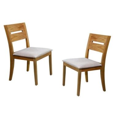 Imagem de Cadeiras Para Mesa De Jantar Madeira Maciça - Madri - Bella Salas