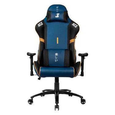Imagem de Cadeira Gamer Dt3 Sports Tanoshii V2 13435-6 Preto E Azul Suporta Ate