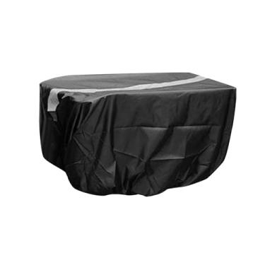 Imagem de Fancyes Capa para cesta de bicicleta, forro preto resistente à água, capa de chuva para triciclos, bicicletas elétricas, acessórios