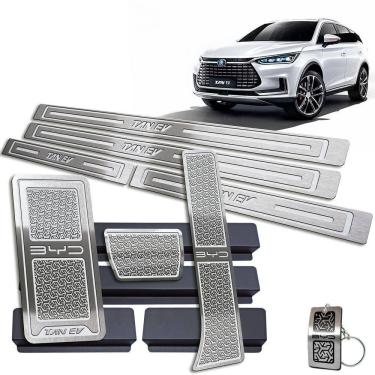 Imagem de Descanso Pedaleira Soleira Baixo Relevo Byd Tan Ev 2022 2023