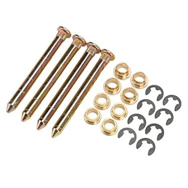 Imagem de Kit de bucha de pino de dobradiça de porta, instalação simples 862793 Kit de reparo de bucha de pino de 20 peças de aço galvanizado forte para acessórios de carro