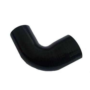 Imagem de JOIUYOLJ Mangueira de cotovelo de redução de 90 graus ID 2,36 a 3,38.1 cm (60 mm a 80 mm) para tubo de admissão de ar direto universal Turbo Intercooler reforçado 4 camadas 5,4 mm (90D-ID60-80)