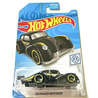 Imagem de DieCast Hotwheels Volkswagen Kafer Racer 46/250 (Black and Yellow)