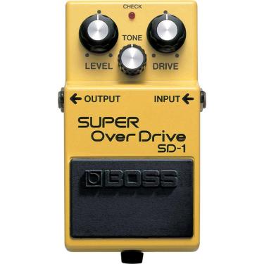 Imagem de Pedal Super Overdrive Boss para Guitarra SD-1 Efeito Amplificador Valvulado