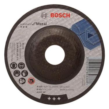 Imagem de Disco de Desbaste para Metal 115Mm Gr.24 Bosch Preto