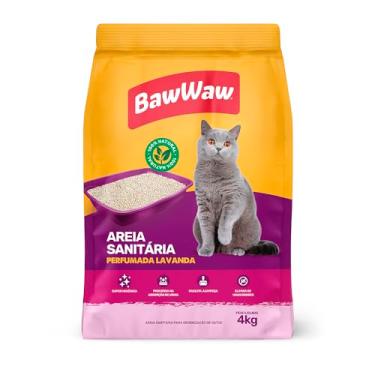 Imagem de BAW WAW AREIA SANITÁRIA PERFUMADA PARA GATOS 4kg