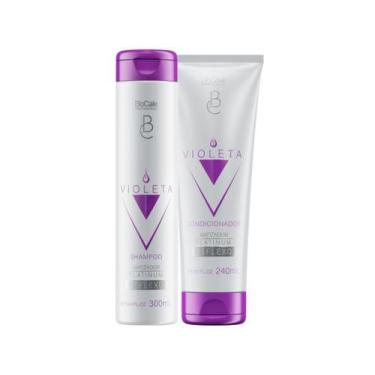 Imagem de Biocale - Kit Violeta Matizador Shampoo + Condicionador - Biocale Cosm