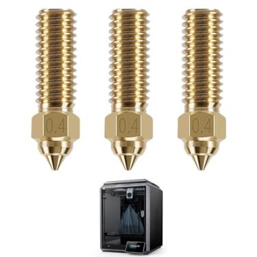 Imagem de 3 Bicos Nozzle Creality K1/ Ender 3 V3/ Ender 3 KE (0,4mm)