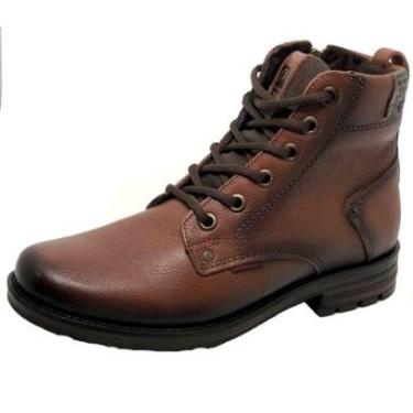 Imagem de Bota Coturno Masculina Conforto em Couro Pegada-Masculino