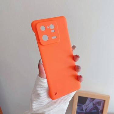 Imagem de Capa de telefone fina sem moldura para Xiaomi Mi 13T 12T 11T 10T 13 11 Lite 12S Ultra 12 Pro 12X 11i 10 Poco F3 capa de plástico rígido fosco, w, para Xiaomi 10T